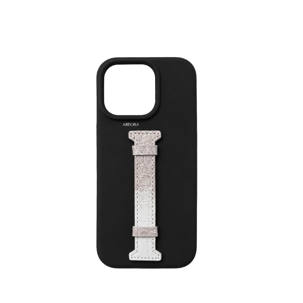 Silicon case strap-Black